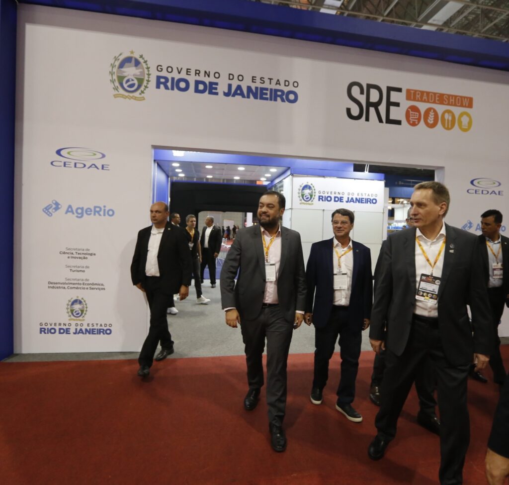 Cláudio Castro participa da SRE Trade Show, maior evento do varejo alimentício