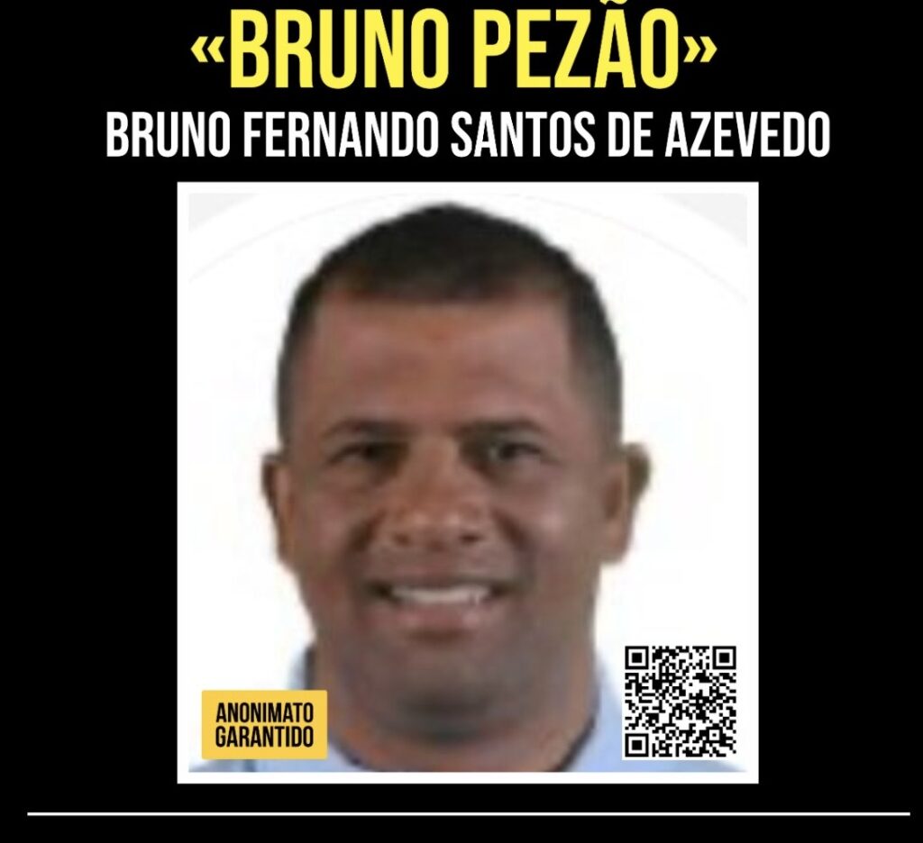 Disque Denúncia pede ajuda para localizar vereador Bruno Pezão, foragido da Justiça