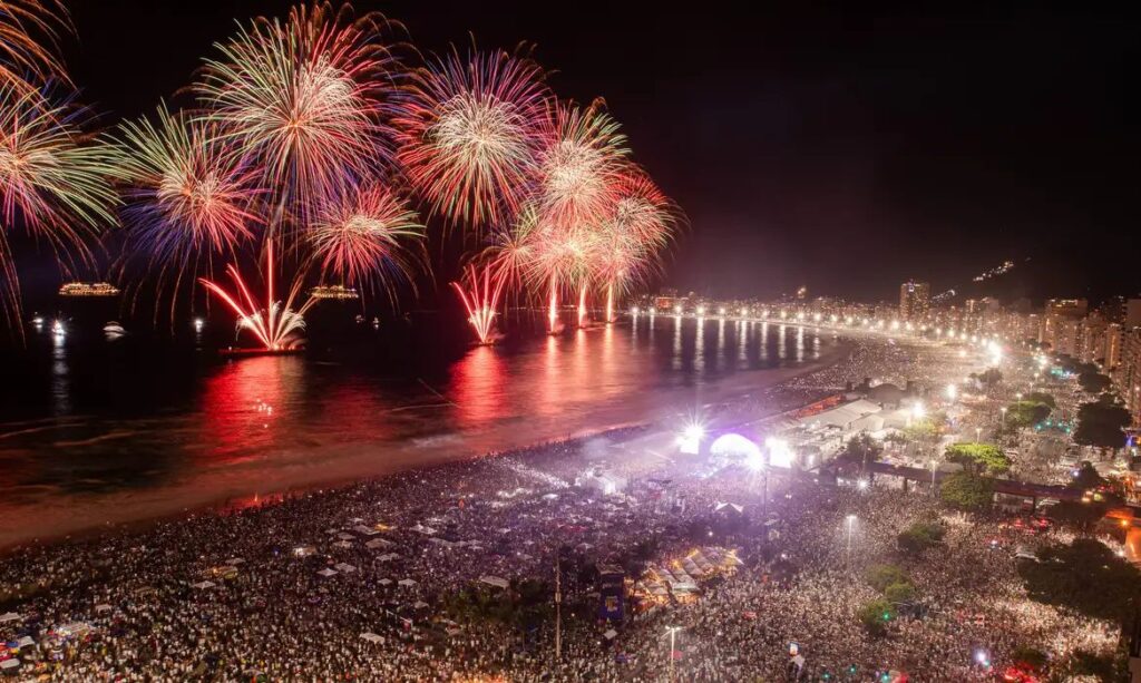 Patrocinadora do Réveillon de Copacabana fará ação surpresa no Maracanã Foto: Gabriel Monteiro/RioTur