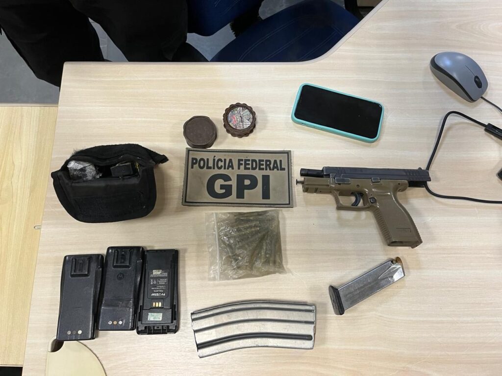 RJ: PF prende dois homens em operação contra venda de anabolizantes pela internet Foto: Divulgação PF
