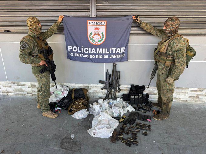 PM do Bope é baleado e quatro suspeitos morrem em operação na Zona Oeste do Rio Foto: Reprodução