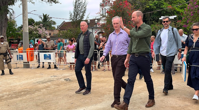 O Rio e o príncipe: William mexe com a rotina carioca